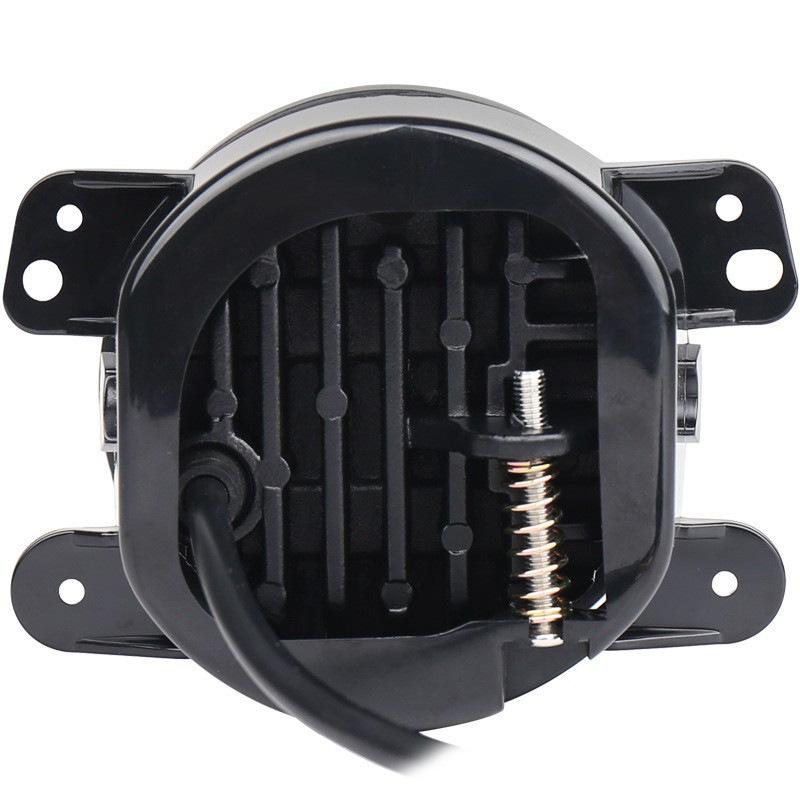 Angel Eye LED Fog Lights for JK & TJ Wrangler: High-Brightness Off-Road Bi-Beam Projector