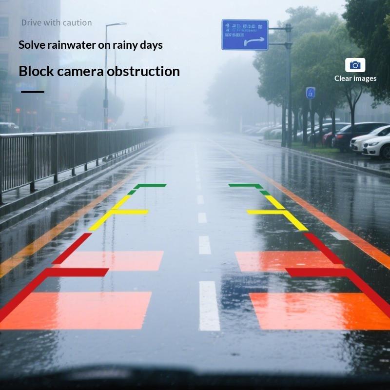 1Pcs Automobile Rear Camera Rain Shield Car Rear Camera Rain Cover Waterproof Protection Protector Car Accessories