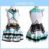 Project Sekai More More Jump Cosplay Costume Polyester Blend Sweet Anime Role Play Apparel
