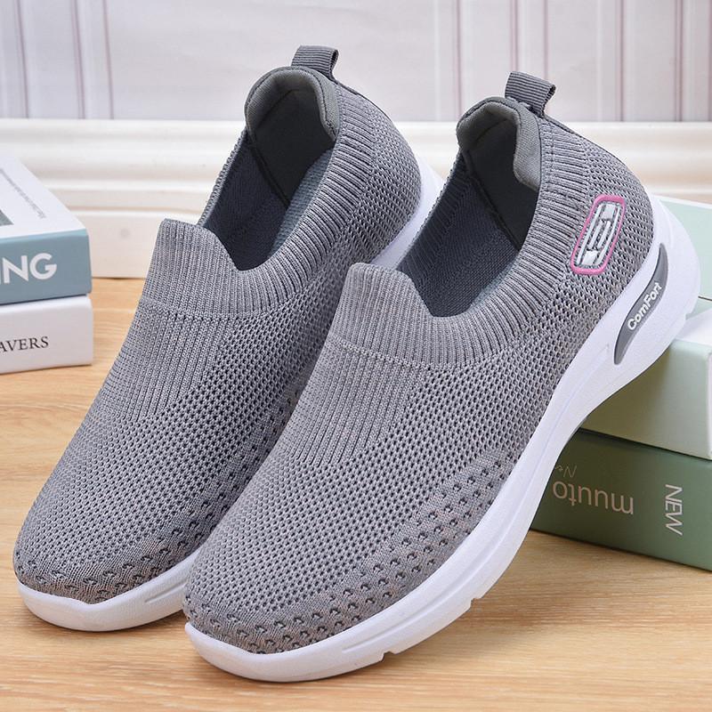 Womens Mesh Shoes With Breathable Pvc Sole For Casual Summer And Spring Wear