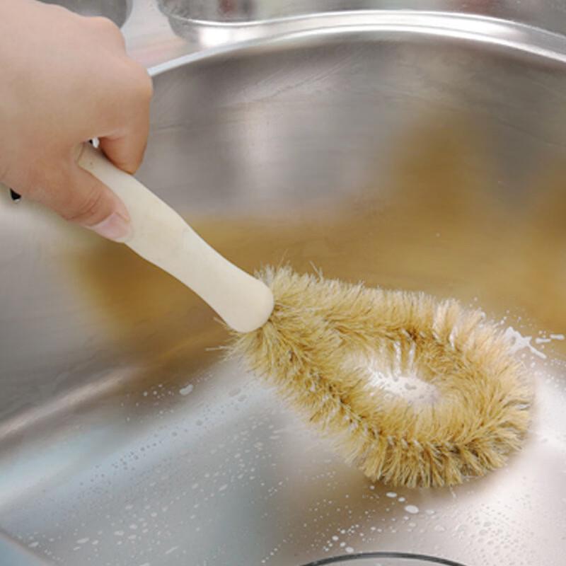 Coconut Fiber Pot Cleaning Brush Set
