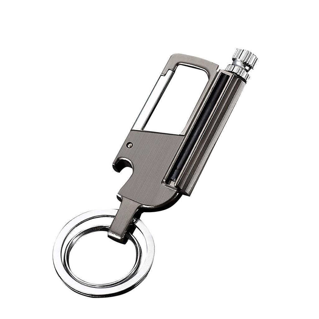 BCK2-666 Million Matches Kerosene Lighter With Multi-function Keychain Outdoor Waterproof Portable