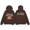 Mens Oversized Hooded Sweatshirt With Fleece Lining Streetwear Cotton Pullover Winter Casual Wear