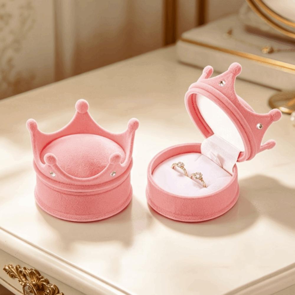 Anti-collision Christmas Jewelry Box Storage Flannel Jewelry Organizer Propose