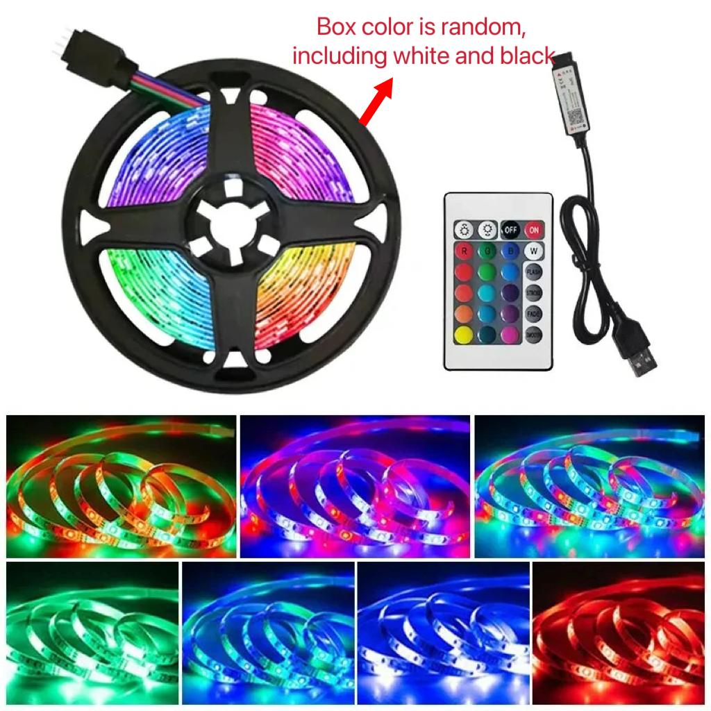 Non-Toxic 3M 2835Rgb Background Atmosphere Colorful Lighting Strips Color 5V Light Tv Bedside Bar Atmosphere Light Led Tape