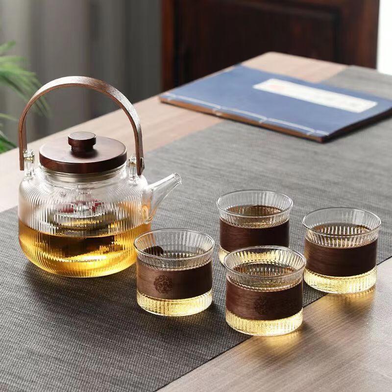 

Heat-Resistant Glass Teapot Set