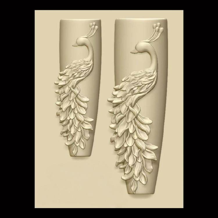 Multi Purpose Silicone Mold With Realistic Peacockbird Detailing Perfect For DIY Nail Designs And Gift Embellishments