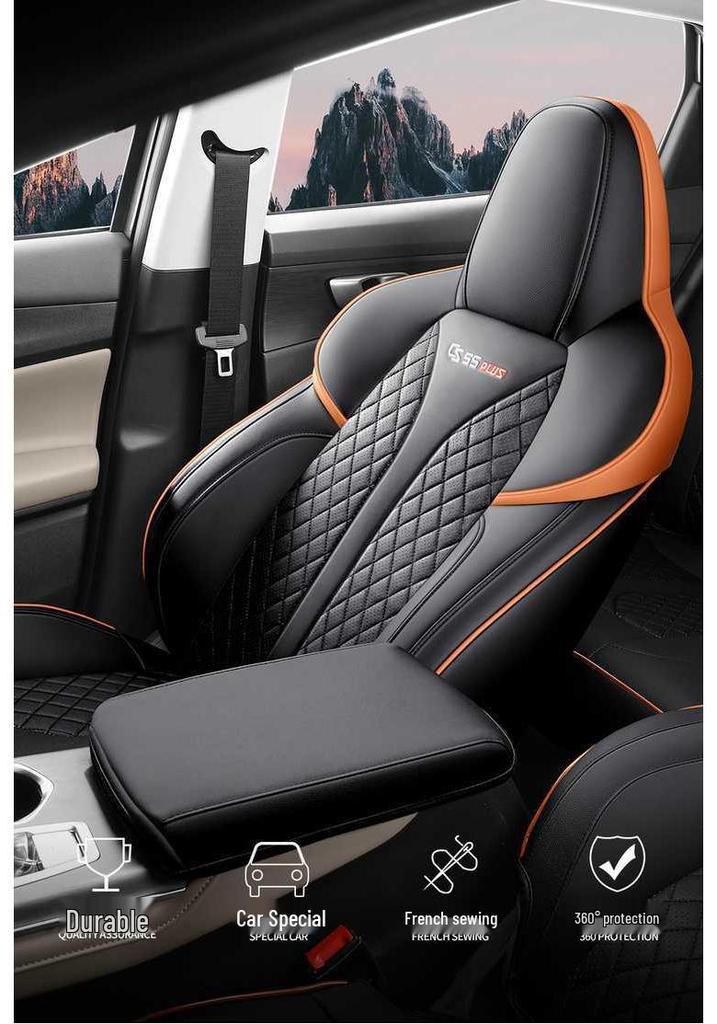 25 Changan CS55 Plus Models: All-Season Full-Coverage Seat Covers for 2nd & 3rd Generation