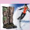 Atmungsaktive Gamaschen 1 Paar Beine Wasserabweisend Klettverschluss Design Verstellbar Schneestiefel Gamaschen Beinschutz Für Jagd Klettern