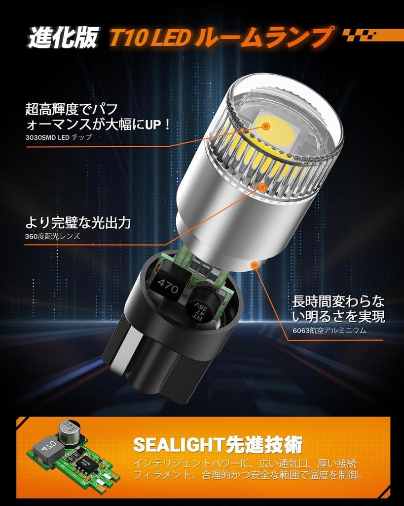 SEALIGHT t10 led position lamp license plate light explosive light