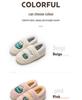 Men's & Women's Winter 2024 Plush Cotton Slippers - Furry, Warm Indoor Heel Shoes
