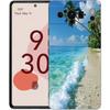 Summer Beach Scene At Sunset On Sea Palm Tree Phone Case For Google Pixel 9 8 7 6 Pro XL 8A 7A 6A TPU Shell Shockproof Cover