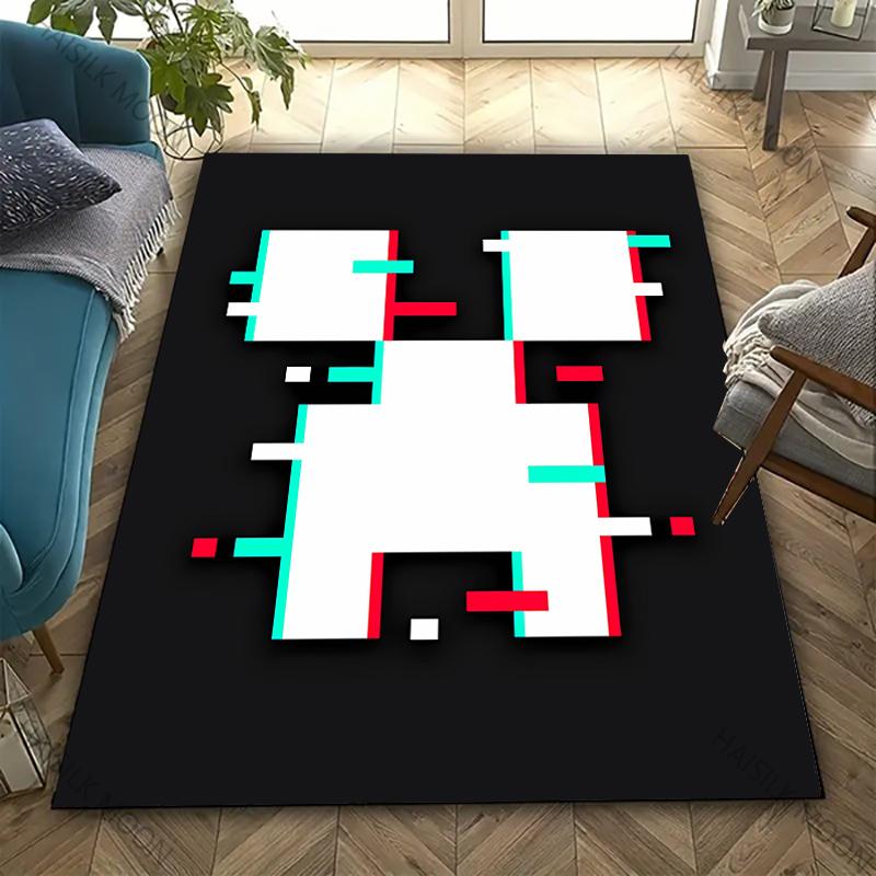 3D Pixelpatroon Thema Tapijten Vloerkleden voor Woonkamers Slaapkamer Entree Decoratie Matten, Speelmatten voor Kinderen Antislip Matten Levering Volgende Dag
