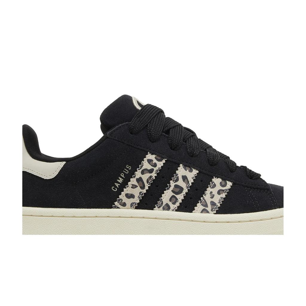 adidas Womens Campus 00s 'Black Leopard' (women's sizes) Core Black / Supplier Colour / Wonder Beige Skate Shoes ID7039