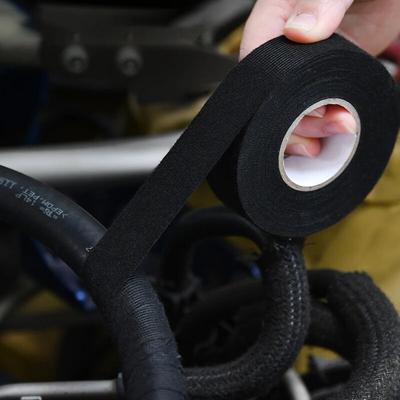 15m Klebeband Auto Motorraum Auto Mit Hoher Temperaturbeständigkeit Isolierung Flammschutzmittel Samt Isolierband Tuch