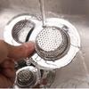Kitchen Sink Garbage Filter Mesh Anti-block Sink Hair Food Catcher Reusable Stainless Steel Sink Drain Filter Net Easy Clean
