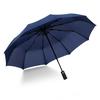 Creative automatic three-fold umbrella folding men's and women's umbrellas umbrella fixed umbrella umbrella
