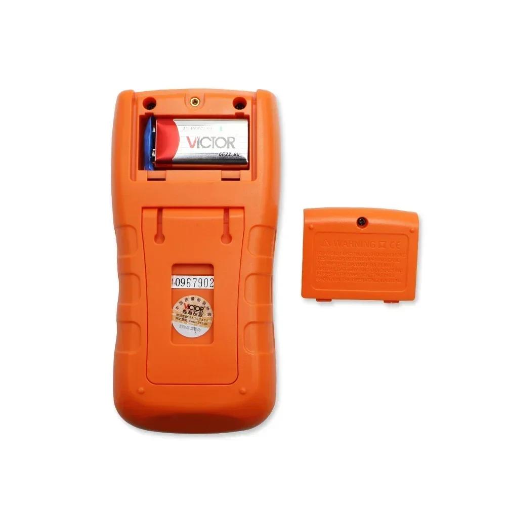 

VC9205 Handheld AC/DC Voltage Tester Meter Multimeter Digital 2000 Counts Resistance Capacitance Continuity Tester
