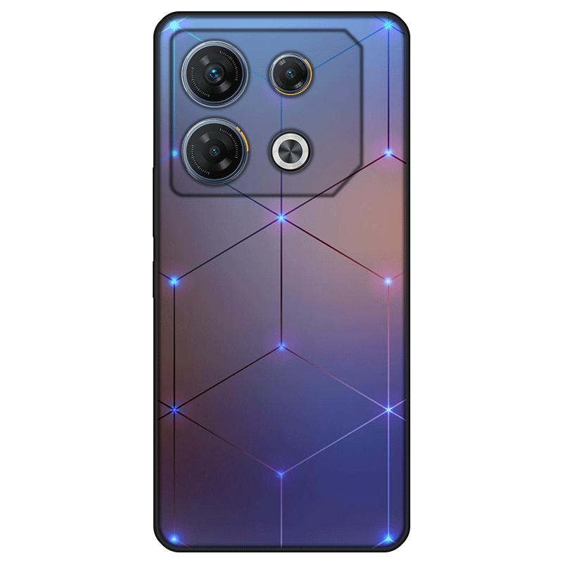 Für Infinix GT 10 Pro Gehäuse TPU lackierte Rückseite Infinix GT 10 Pro weiche Silikonhülle