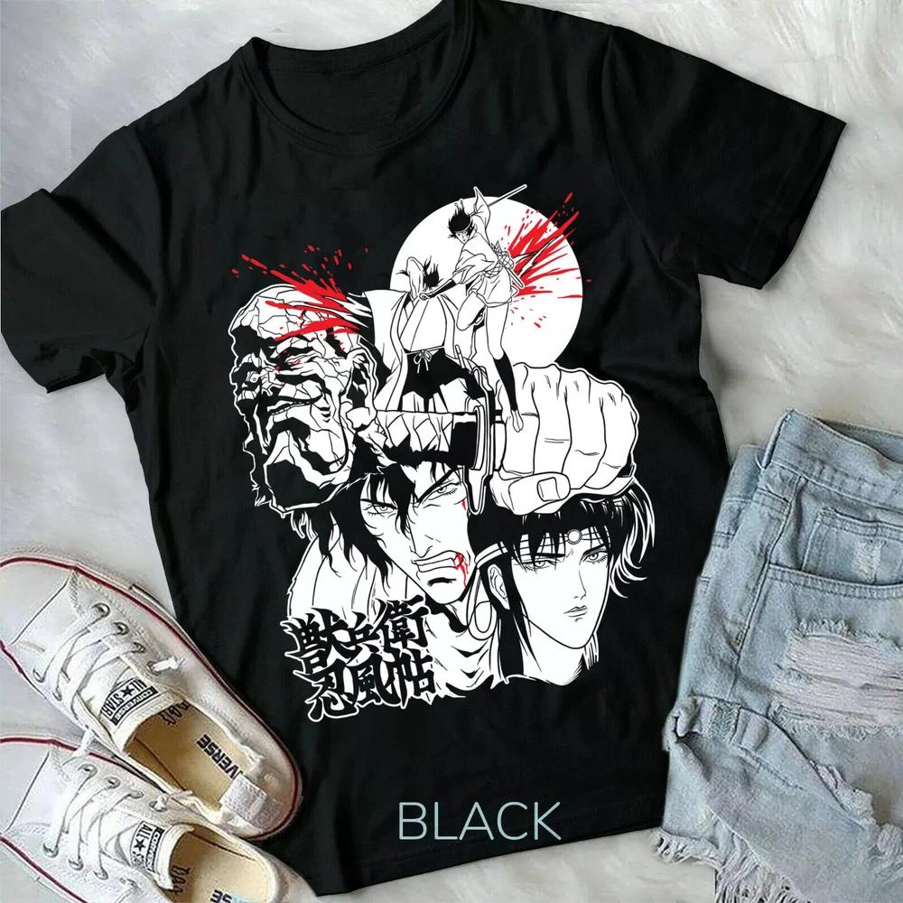 Ninja Scroll New Unisex Tshirt Jubei Kibagami Kagero Tshirt S