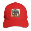 A Majestic Elephant With Her Baby Elephant Cap Fashion Casual Baseball Caps Adjustable Hat Hip Hop Summer Unisex Baseball Hats