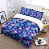 Floral Pattern Home Decoration Set Soft Comfortable Duvet Cover Bedding Set Included 1*Duvet Cover & 2*Pillowcases Gift