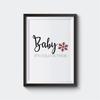 Vintage Christmas Metal Wall Decoration, Holiday Sticker Sign