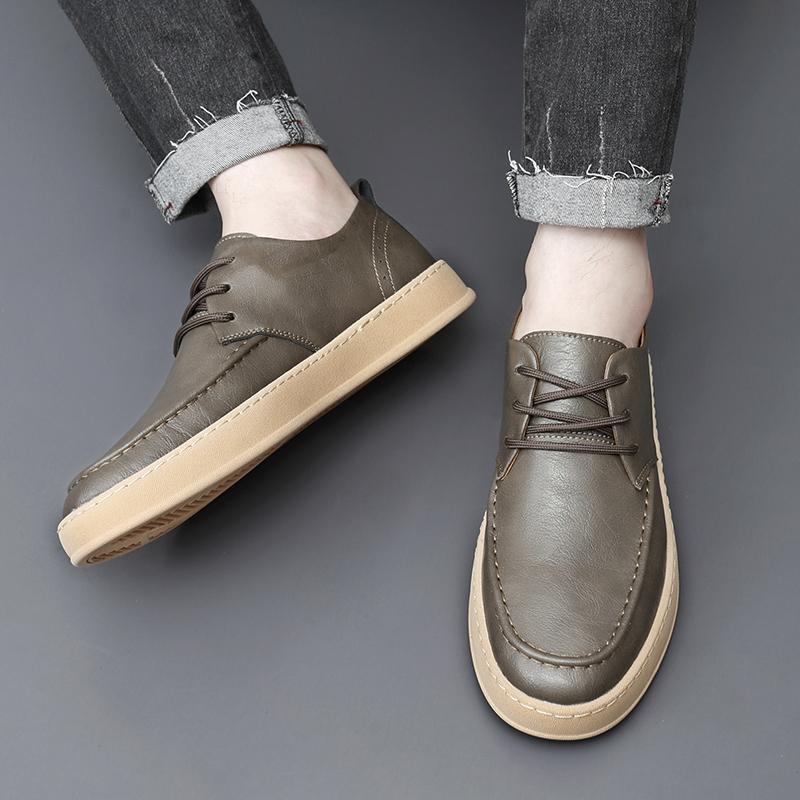 Fashion Casual Men's Leather Shoes Comfortable Quality Outdoor Leisure Fashion Party Daily Office and Business Men's Hot Selling Shoes