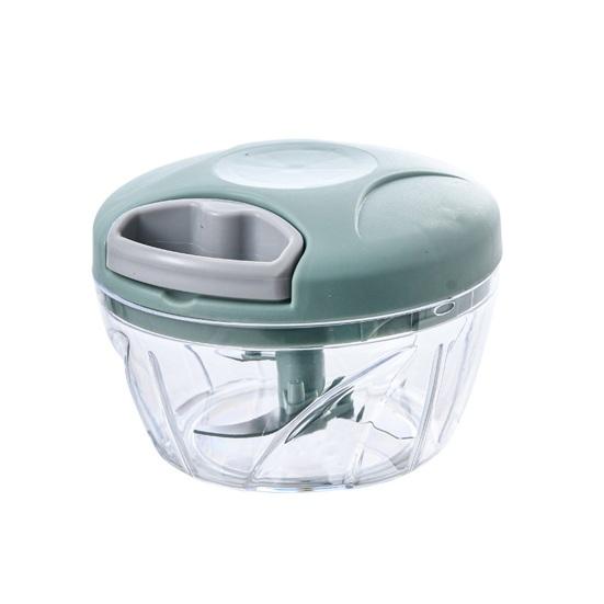 Grinder Manual Pull Cord Food Chopper for Garlic Ginger Peppers Onion Puree