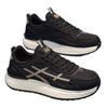 Men's Shoes Trendy Brand High-end Versatile Running Anti Slip Sports Leisure Thick Sole Height Increasing Black Dad Men