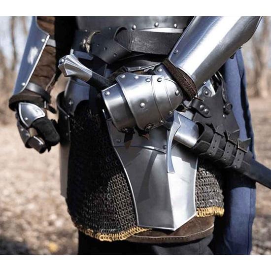 Medieval Knight Armor Costume  Silver Steel Armor Set with Sword and Shield Silver Steel Armor  Halloween Costume X-MASS Gift