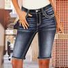 TEMU2025 Women's European & American Slimming Embroidered Casual Jeans