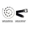 Street Styles Jeans Belt Cool Girls Aesthetic Belt Versatiles Fashion Belt Party for Jeans and Skirts
