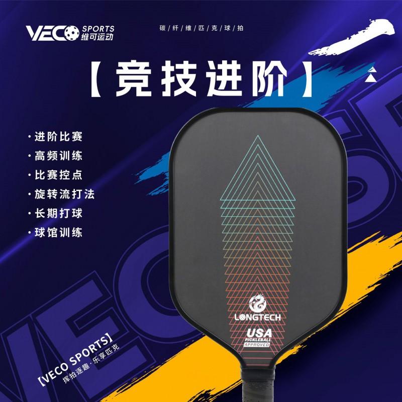Professional Pickleball Paddle T700 Carbon Fiber PP24 Tournament Grade Heat Pressed Matte Finish
