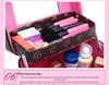 Large Capacity Women's Makeup Bag with Mirror - 2025 New High-End Cosmetics Storage Case