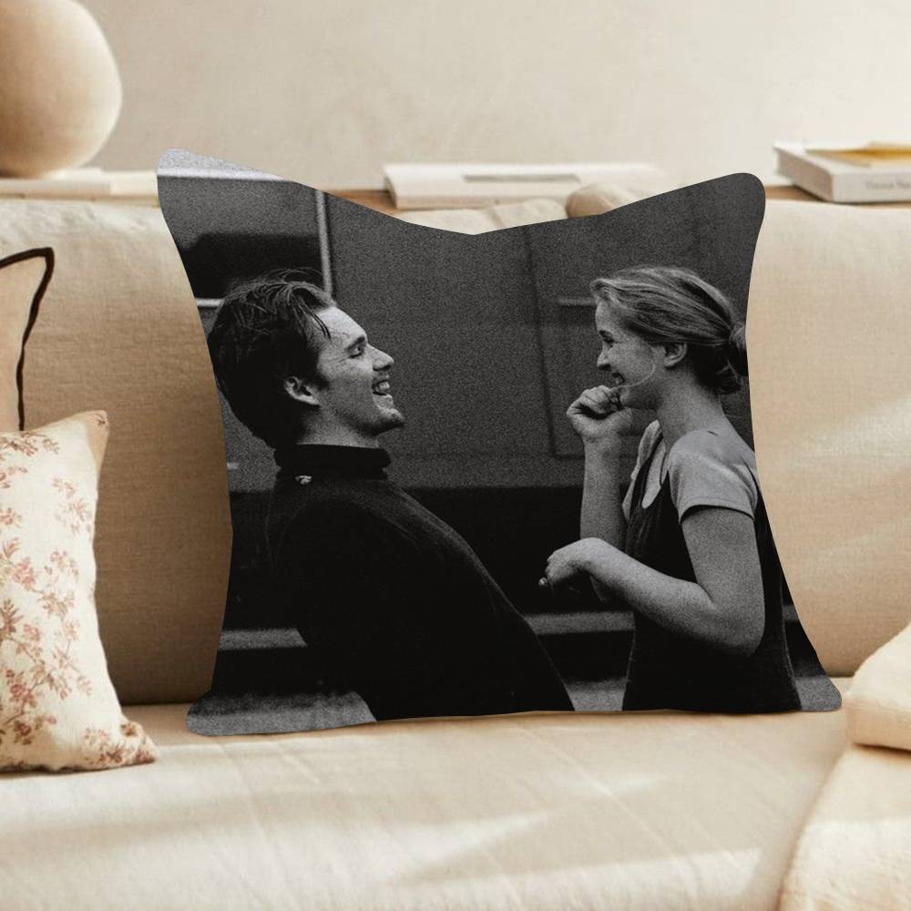Bella Before Sunrise Before Sunset Movie Cushion Cover Inches Farmhouse Decor Home Throw Pillow Covers for Couch Decorations