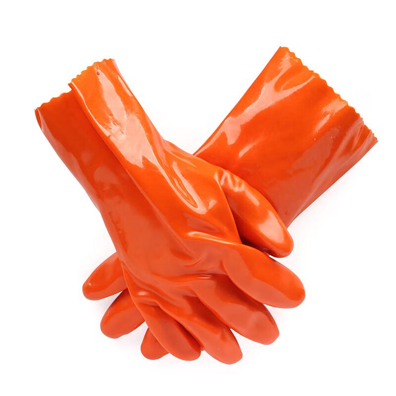 DONGYA 828 Chemical & Oil Resistant PVC Work Gloves One Size
