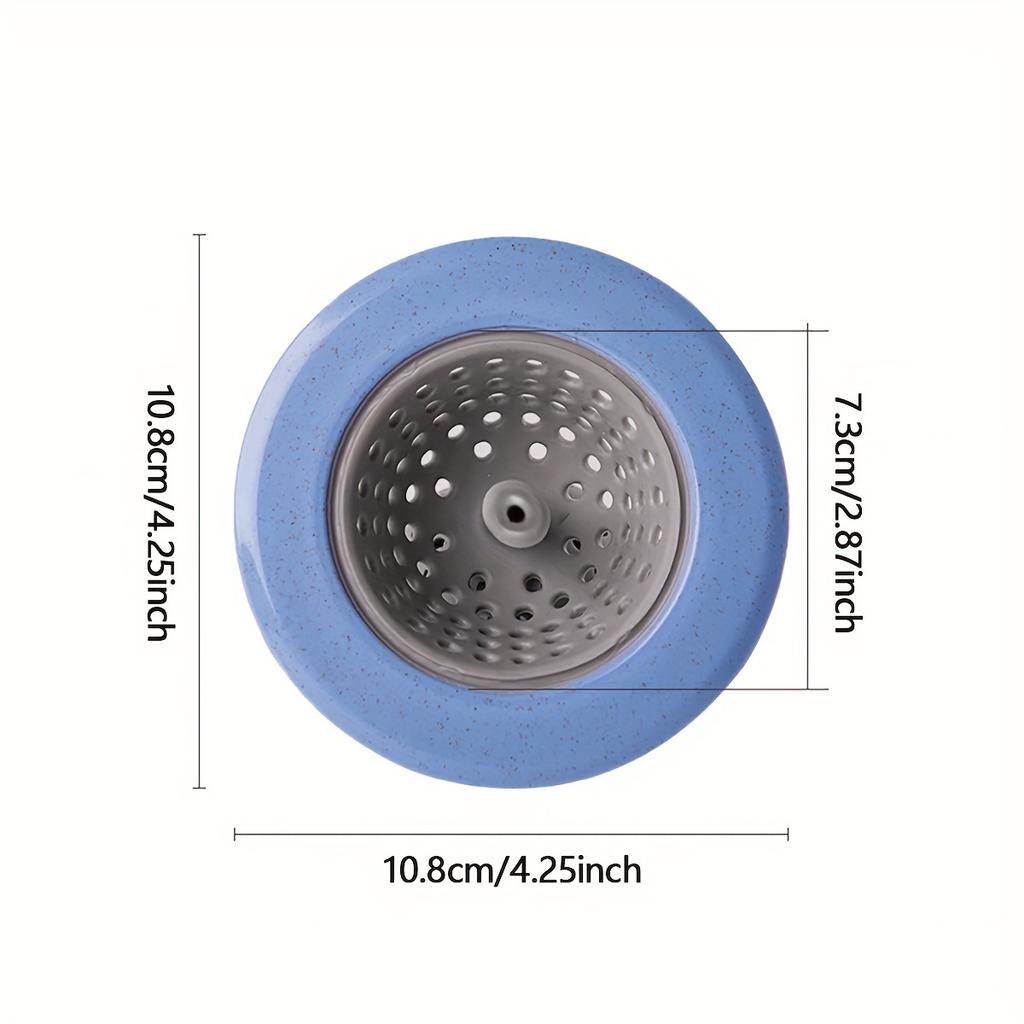 1/3/5 Stück Küchenspülenfilter - Effektiver Müll- und Haarfänger - Hält Badewannen- und Spülenabflüsse frei, Leicht zu reinigen,