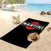 Asciugamano da Spiaggia Asciugatura Rapida Stampato Martini Racing Team Asciugamano da Bagno Super Assorbente Morbido Leggero per Piscina Viaggi Estivi