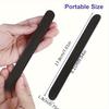 Professional Double-Sided Nail Files - Black Scrub Sheets for Manicure & Pedicure, Nail Polishing Tools, for Home & Salon Use.