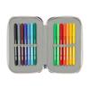 FC Barcelona Double Filled Pencil Case 29 Pcs 412526854 Navy Blue