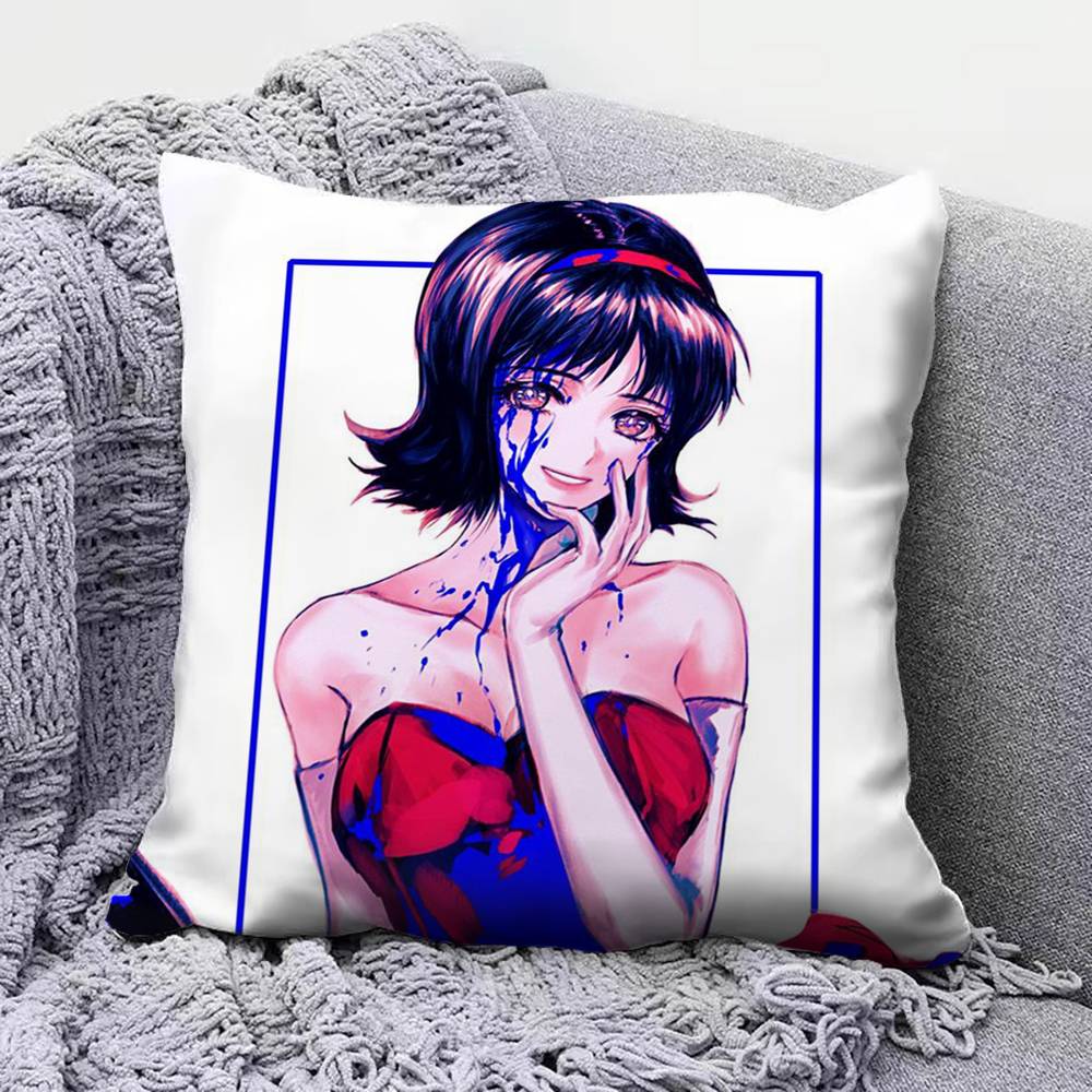 Perfect Blue Mima  Pillow Covers Home Sofa Cushion Covers and Aecorative Custom