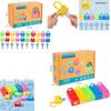 Kids Learning Lock Keys Alphabet Number Matching Early Education Toys