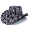 European and American Halloween Party Ball Personalized Top Hat Skull Printed Bizarre Jazz Hat Fashion Street Cowboy Hat
