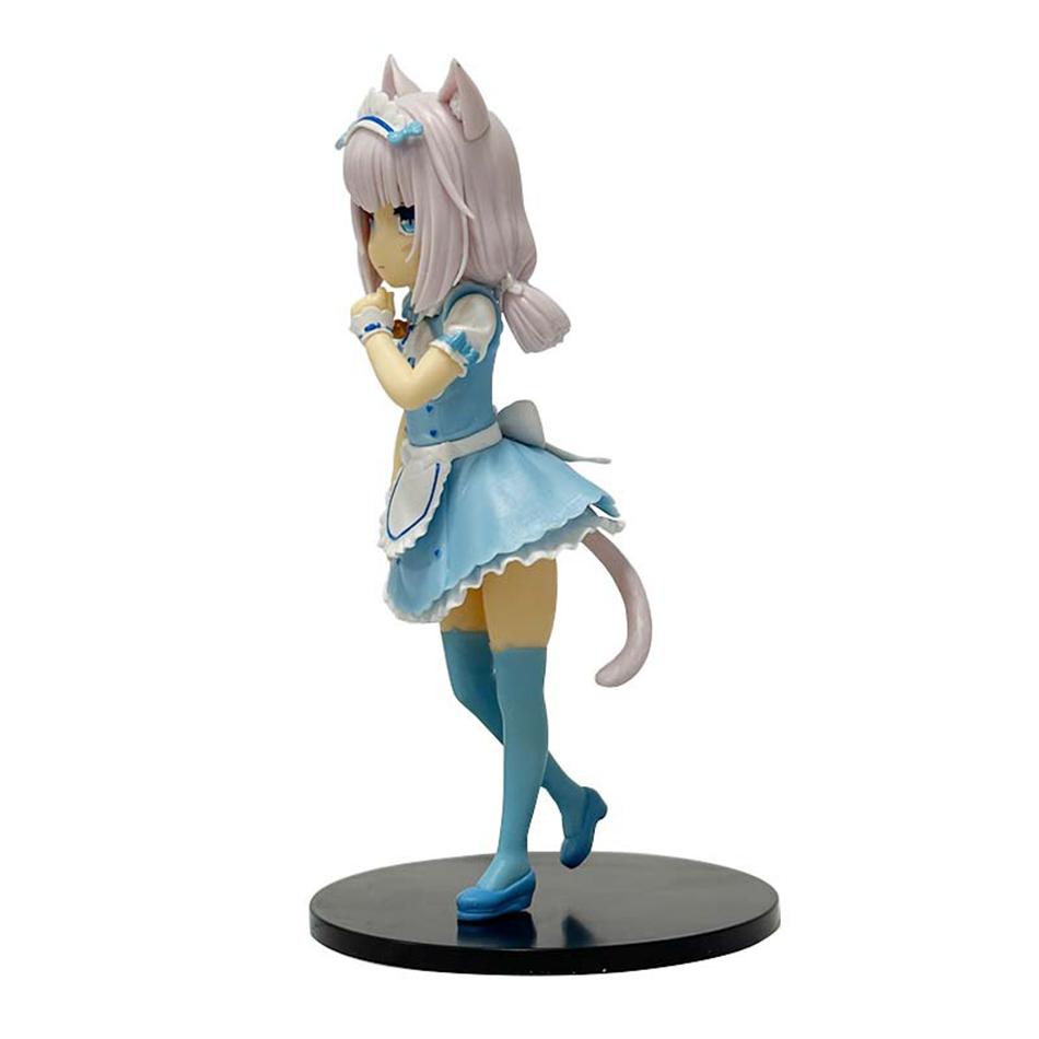 NEW 18CM Cat Maid Anime NEKOPARA Figure Chocolates Vanilla Cute Pretty Cat Style Model PVC Static Child Toys Collectible Gift