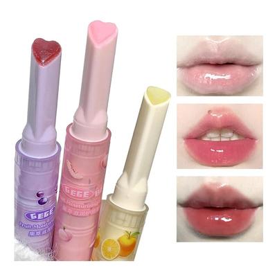 Blopuivo Ζελέ Κραγιόν Βαμμένο Lip Gloss Γυαλιστικό Χείλη Καρδιά 3 Χρώματα