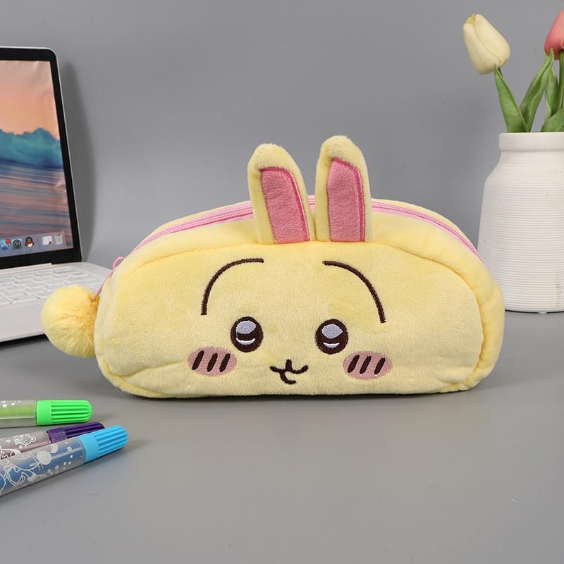 Astuccio Peluche Chiikawa Usagi con Design Stile Coreano per Studenti e Ufficio
