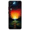 For OPPO A5 4G 5G Frosted Hard Shell Shockproof And Wear-resistant Exquisite Lightweight Summer Scenery Fashion Advanced Case