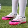 Kids Soccer Cleats Artificial Turf Training Matches Low-Cut Unisex Football Shoes With