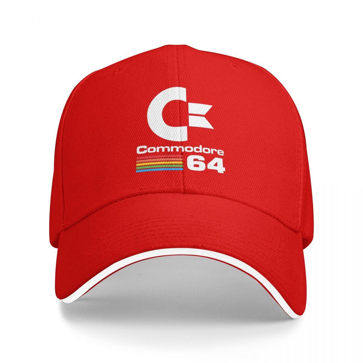 

Кепки Бейсболки Commodore 64 Snapback Кепки Бейсбольные Дышащие Повседневные Кепки Для улицы Унисекс One Size